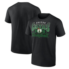 Black Boston Celtics Give And Go Play T-Shirt | NBA