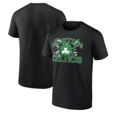 Black Boston Celtics Shattered T-Shirt | NBA