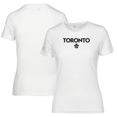 Toronto Maple Leafs Levelwear Women's Maddox City Capsule T-Shirt - NHL T-shirts