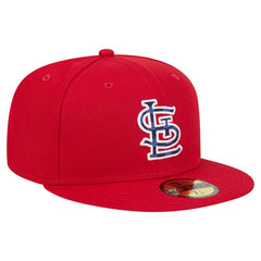 St. Louis Cardinals New Era Checkered Undervisor 59FIFTY Fitted Hat - MLB Hats