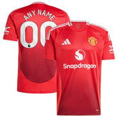 Manchester United 2024/25 Home Replica Custom Jersey