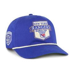 New York Rangers '47 Old Time Hockey Rafter Sure Shot Hitch Adjustable Hat - NHL Hats