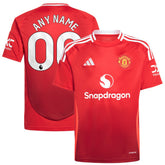 Manchester United Youth 2024/25 Home Replica Custom Jersey