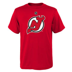 New Jersey Devils Youth Primary Logo T-Shirt - NHL T-shirts