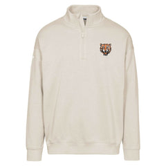 Detroit Tigers Levelwear Murray Core Logo Quarter-Zip Pullover Top - MLB Pullover