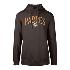 San Diego Padres Levelwear Cooperstown Collection Podium Retro Spellout Pullover Hoodie - MLB Hoodies