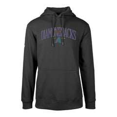 Arizona Diamondbacks Levelwear Cooperstown Collection Podium Retro Spellout Pullover Hoodie - MLB Hoodies