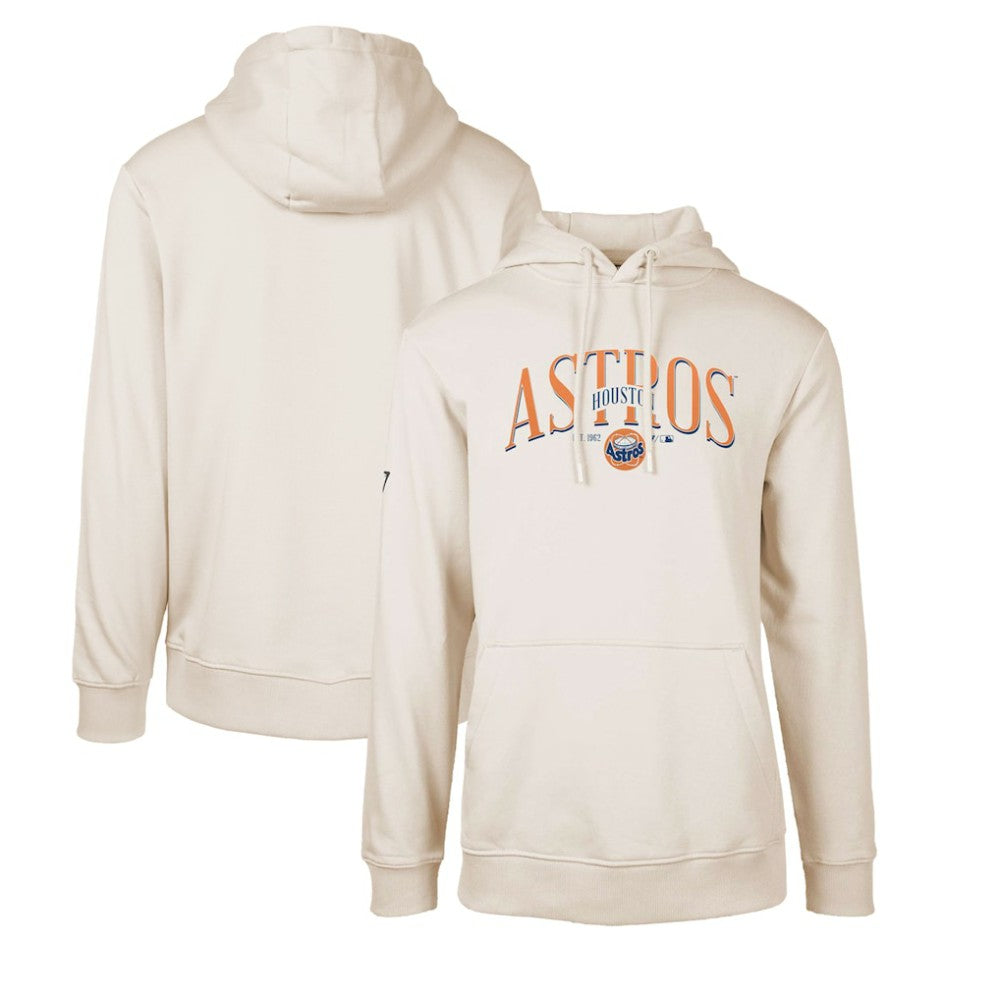 Houston Astros Levelwear Cooperstown Collection Podium Retro Spellout Pullover Hoodie - MLB Hoodies
