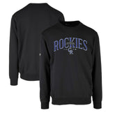 Colorado Rockies Levelwear Zane Cooperstown Collection Retro Spellout Pullover Sweatshirt - MLB Pullover
