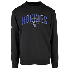 Colorado Rockies Levelwear Zane Cooperstown Collection Retro Spellout Pullover Sweatshirt - MLB Pullover