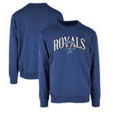 Kansas City Royals Levelwear Zane Cooperstown Collection Retro Spellout Pullover Sweatshirt - MLB Pullover
