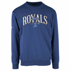 Kansas City Royals Levelwear Zane Cooperstown Collection Retro Spellout Pullover Sweatshirt - MLB Pullover