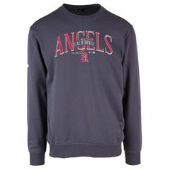Los Angeles Angels Levelwear Zane Cooperstown Collection Retro Spellout Pullover Sweatshirt - MLB Pullover