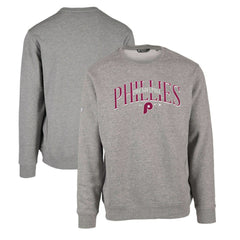 Philadelphia Phillies Levelwear Zane Cooperstown Collection Retro Spellout Pullover Sweatshirt - MLB Pullover