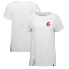 Atlanta Braves Levelwear Women's Influx Cooperstown Core Logo T-Shirt - MLB T-shirts