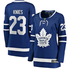 Matthew Knies Toronto Maple Leafs Fanatics Women's Home Breakaway Jersey - NHL Jerseys