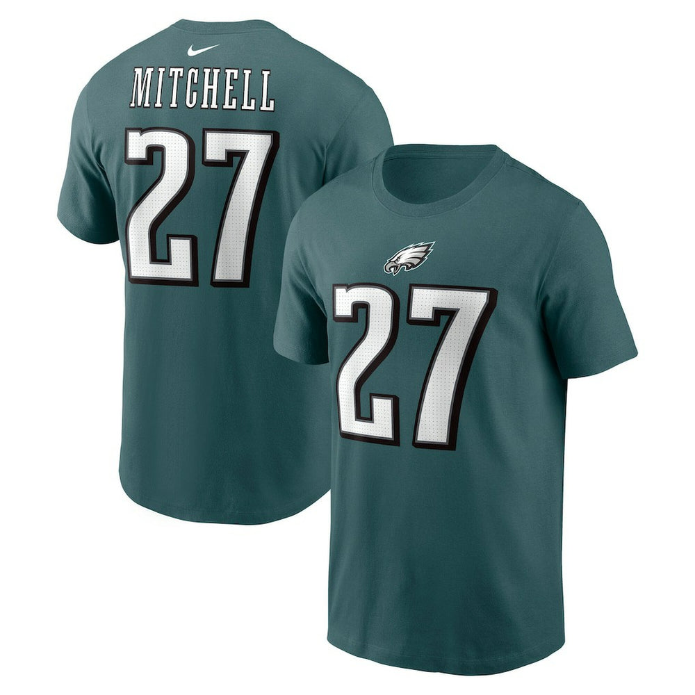 Philadelphia Eagles Quinyon Mitchell Name & Number T-Shirt | NFL Discount