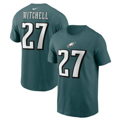 Philadelphia Eagles Quinyon Mitchell Name & Number T-Shirt | NFL Discount