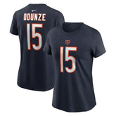 Chicago Bears Rome Odunze Women's Name & Number T-Shirt | NFL Online