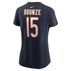Chicago Bears Rome Odunze Women's Name & Number T-Shirt | NFL Online