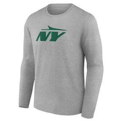 New York Jets Secondary Logo Long Sleeve T-Shirt | NFL Discount