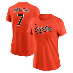Jackson Holliday Baltimore Orioles Nike Women's Cooperstown Collection Fuse Name & Number T-Shirt - MLB T-shirts