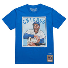 Ernie Banks Chicago Cubs Mitchell & Ness Cooperstown Collection Collectors Connection T-Shirt - MLB T-shirts