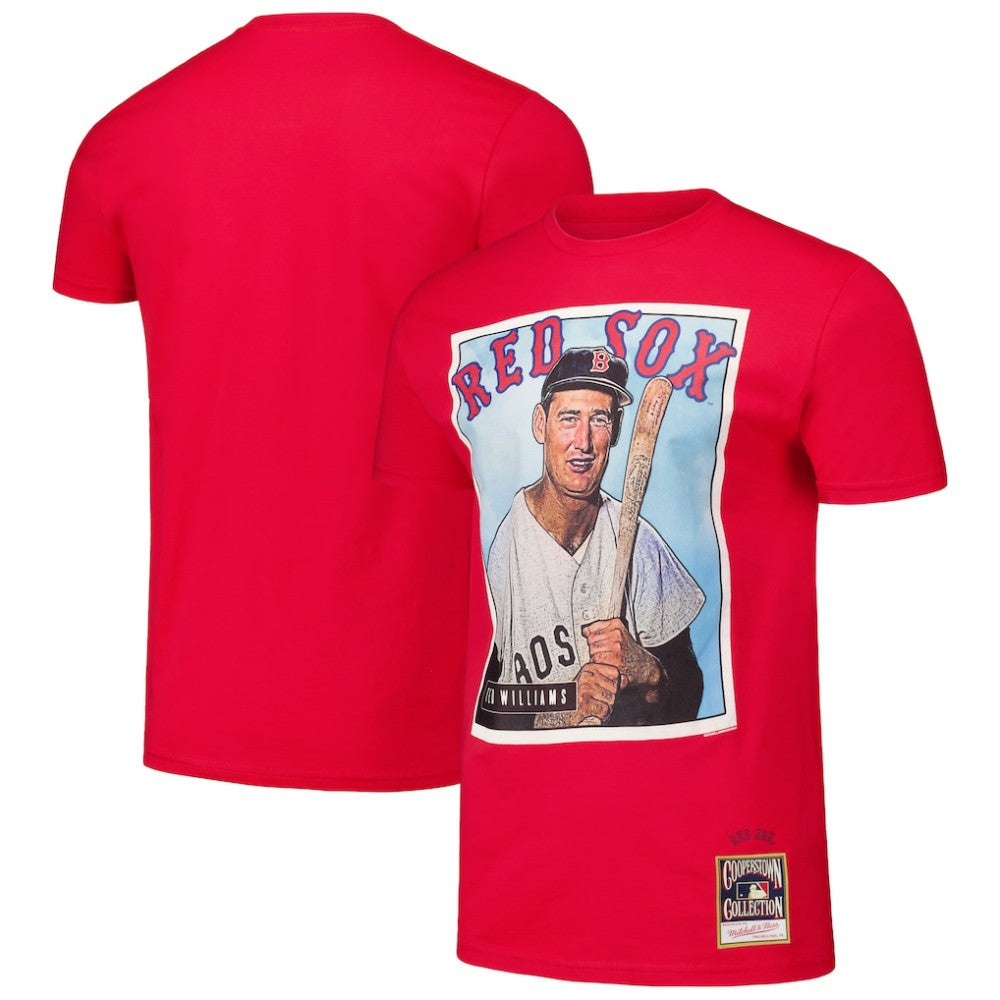 Ted Williams Boston Red Sox Mitchell & Ness Cooperstown Collection Collectors Connection T-Shirt - MLB T-shirts