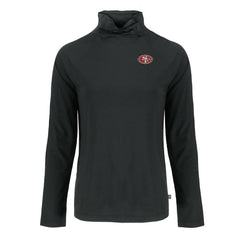 San Francisco 49ers Cutter & Buck Women's Coastline Epic Comfort Eco Recycled Funnel Neck Raglan Pullover Sweatshirt | NFL Online