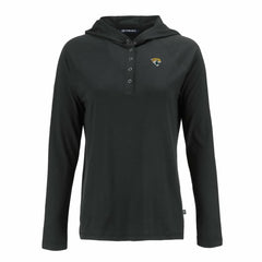 Jacksonville Jaguars Cutter & Buck Women's Coastline Epic Comfort Eco Recycled Raglan Pullover Hoodie | NFL Outlet