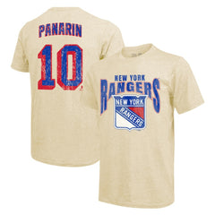 Artemi Panarin New York Rangers Majestic Threads Dynasty Name & Number Tri-Blend T-Shirt - NHL T-shirts