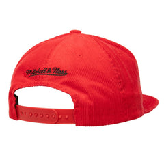 Mitchell & Ness Atlanta Braves Male Adult Corduroy Snapback Hat - MLB Hats
