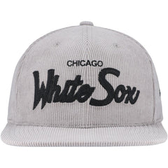 Mitchell & Ness Chicago White Sox Male Adult Corduroy Snapback Hat - MLB Hats