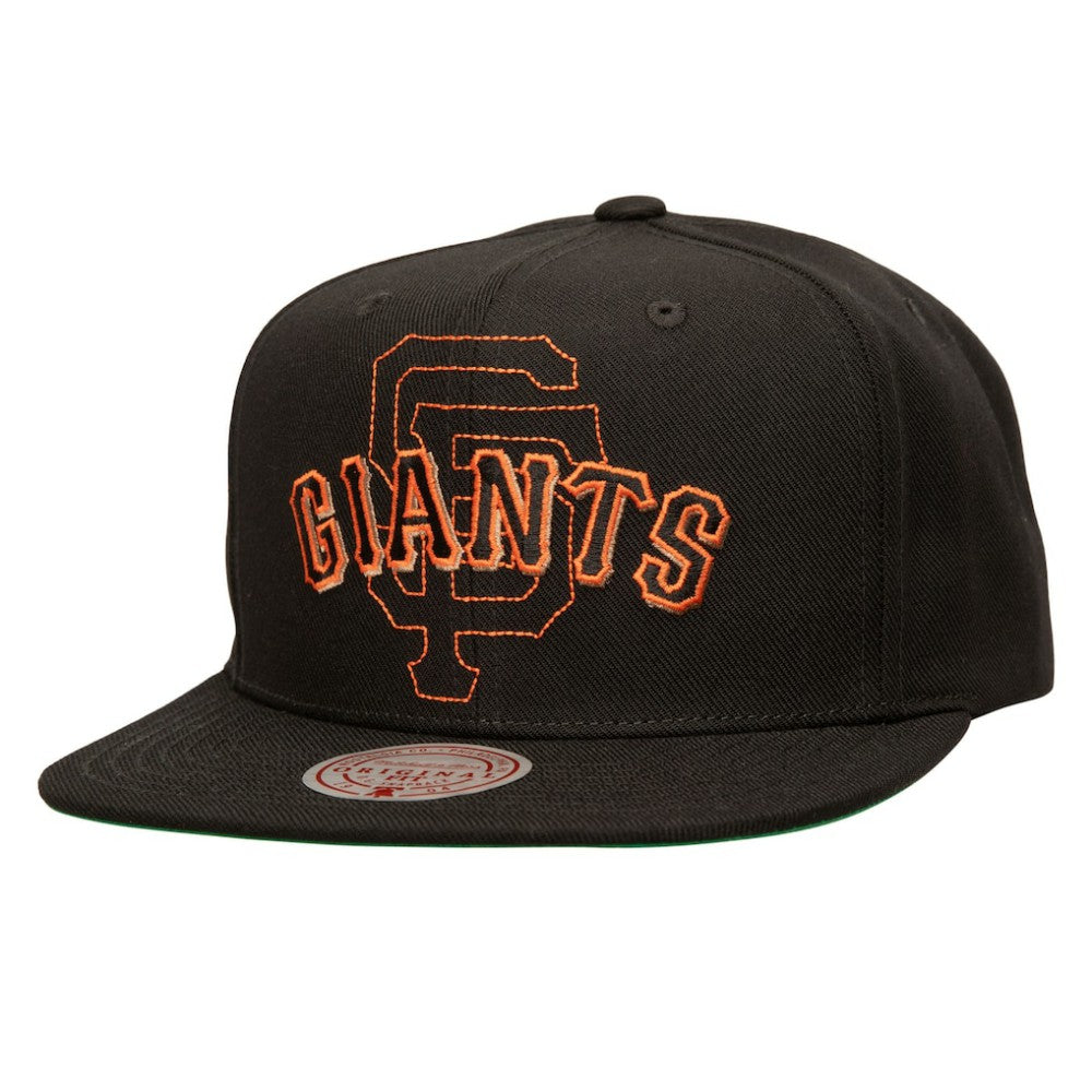 San Francisco Giants Mitchell & Ness Double Up Snapback Hat - MLB Hats