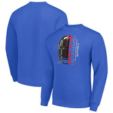Buffalo Bills Starter Half Helmet Team Graphic Tri-Blend Fleece Pullover Sweatshirt | NFL New