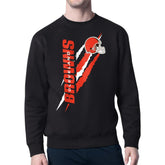 Cleveland Browns Starter Color Scratch Team Graphic Fleece Pullover Sweatshirt | NFL Outlet
