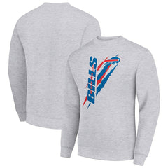 Buffalo Bills Starter Color Scratch Team Graphic Fleece Pullover Sweatshirt | NFL Online