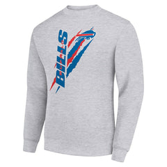 Buffalo Bills Starter Color Scratch Team Graphic Fleece Pullover Sweatshirt | NFL Online