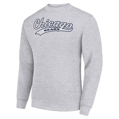 Chicago Bears Starter Tailsweep Team Graphic Tri-Blend Fleece Pullover Sweatshirt | NFL On sale