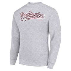Washington Commanders Starter Tailsweep Team Graphic Tri-Blend Fleece Pullover Sweatshirt | NFL Near me