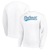 Detroit Lions Starter Tailsweep Team Graphic Tri-Blend Fleece Pullover Sweatshirt | NFL New