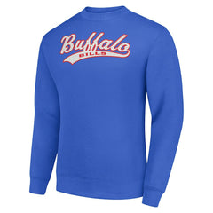 Buffalo Bills Starter Tailsweep Team Graphic Tri-Blend Fleece Pullover Sweatshirt | NFL On sale