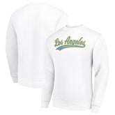 Los Angeles Chargers Starter Tailsweep Team Graphic Tri-Blend Fleece Pullover Sweatshirt | NFL On sale