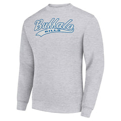 Buffalo Bills Starter Tailsweep Team Graphic Tri-Blend Fleece Pullover Sweatshirt | NFL US