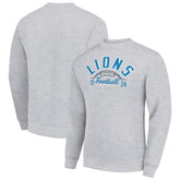 Detroit Lions Starter Half Ball Team Graphic Tri-Blend Fleece Pullover Sweatshirt | NFL On sale