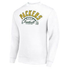 Green Bay Packers Starter Half Ball Team Graphic Tri-Blend Fleece Pullover Sweatshirt | NFL Online