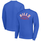 Buffalo Bills Starter Half Ball Team Graphic Tri-Blend Fleece Pullover Sweatshirt | NFL Discount
