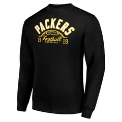 Green Bay Packers Starter Half Ball Team Graphic Tri-Blend Fleece Pullover Sweatshirt | NFL Near me