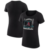 Arizona Diamondbacks G-III 4Her by Carl Banks Women's Super-Slim Fit Lightweight Collage Team Graphic Crew Neck T-Shirt - MLB T-shirts
