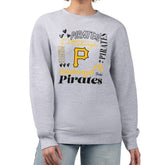 Pittsburgh Pirates G-III 4Her by Carl Banks Women's Collage Team Graphic Fleece Pullover Hoodie - MLB Hoodies